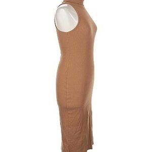 Zara Tan Midi Dress